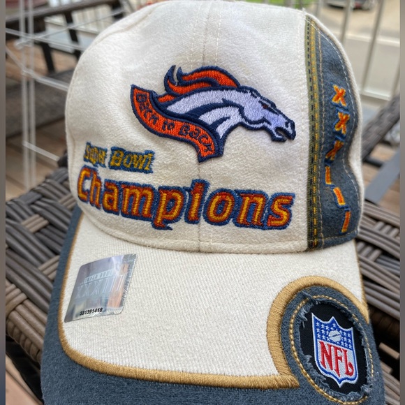 Vintage 1999 DENVER BRONCOS SUPER BOWL Velcro cap - Picture 8 of 11
